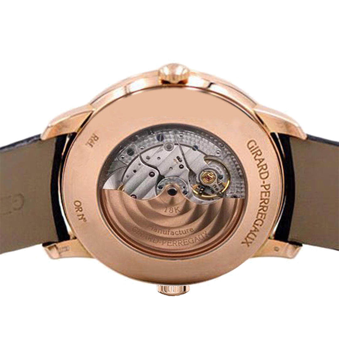【9.9新】未使用芝柏1966系18k玫瑰金自动男表公价177000
