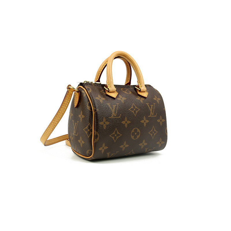 [券后价8600]9.5新 lv nano speedy枕头包手提单肩斜挎女包16158