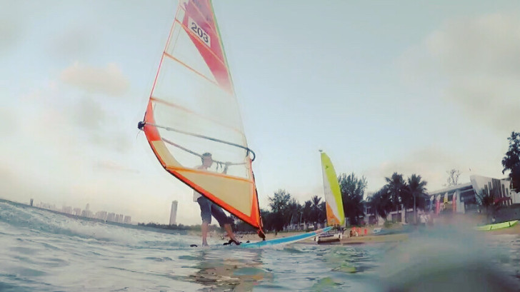 海南海口帆板体验！课程教学！