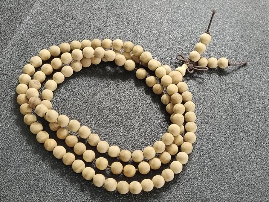 sc894 黄豆杉多圈手串