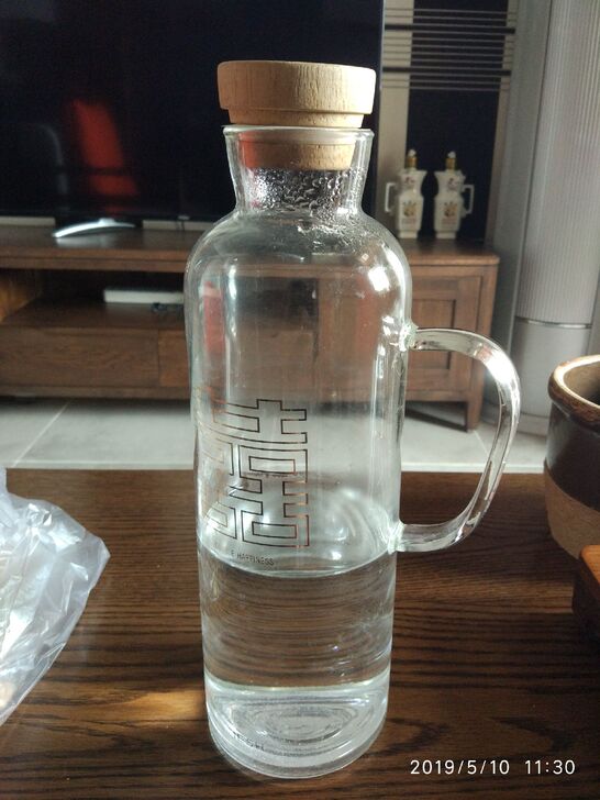 高硼硅耐热玻璃瓶暖水壶凉水瓶