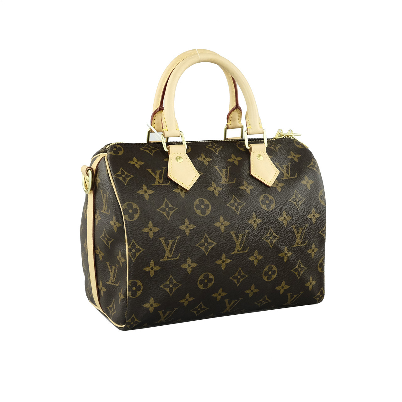 [9.9新]路易威登lv speedy25老花手提单肩女包-116