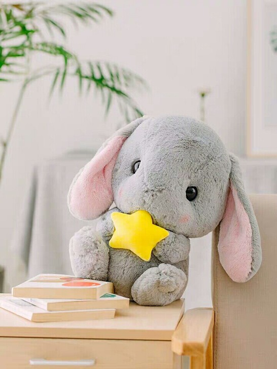 长耳朵垂耳兔超大兔子毛绒玩具公仔网红玩偶布娃娃抱枕粉色公主兔
