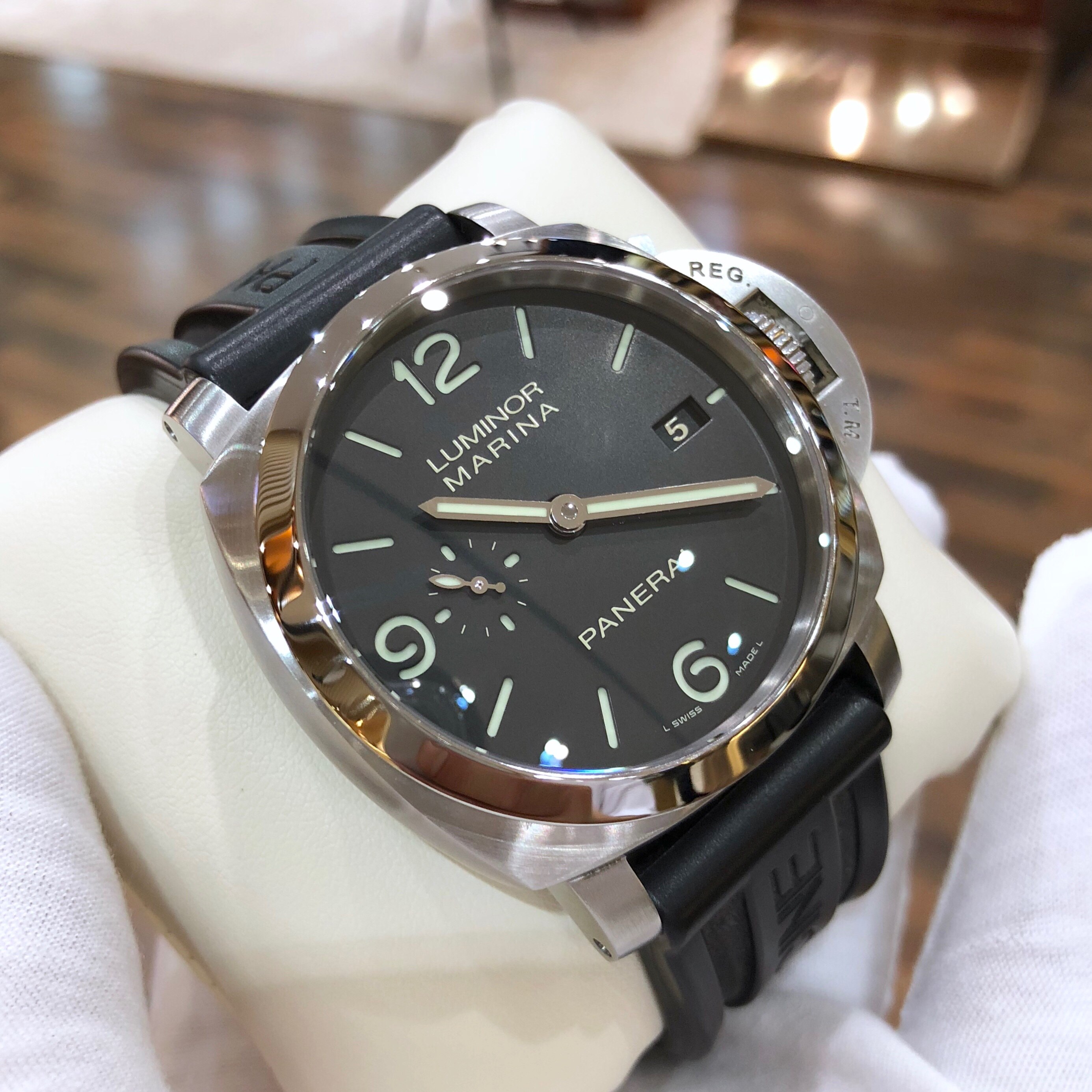 [免费送检][9.5新]沛纳海luminor全自动机械00312沛纳海手表男表