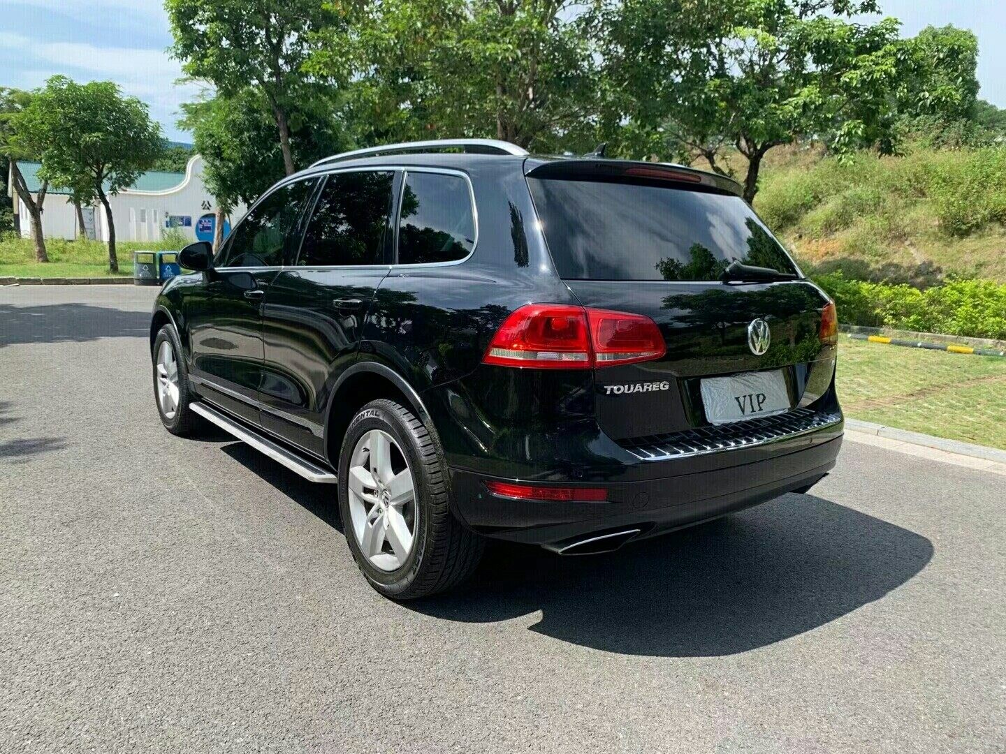 现货15款途锐3.6美版/黑色黑内/led日间行车灯/全景天