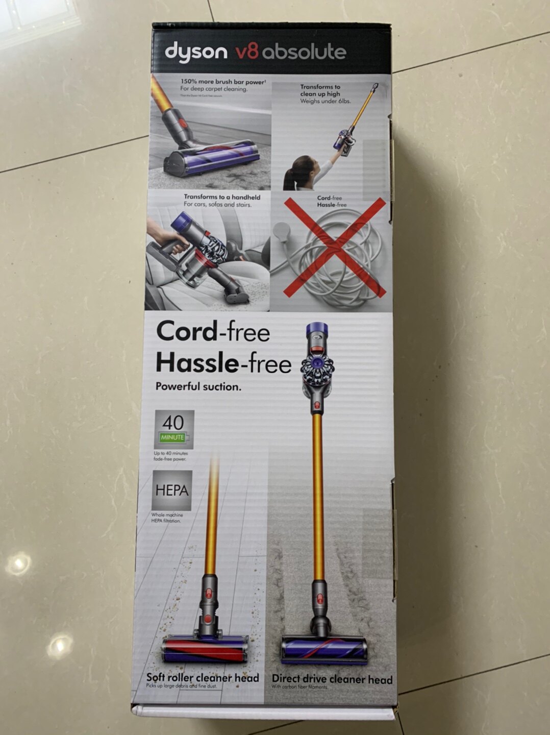 dyson戴森吸尘器dysonv8absolute值得买吗戴森dysonv8absolute性价比