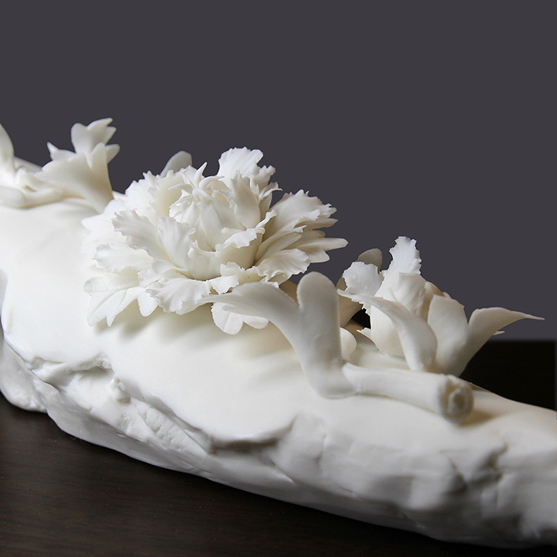 国色天香白瓷艺术品人物摆件 名家收藏精品