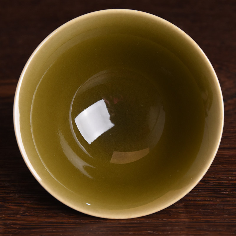 【柴烧龙窑】莲瓣斗笠盏 金品 古龙窑手艺人 全手工 主人杯