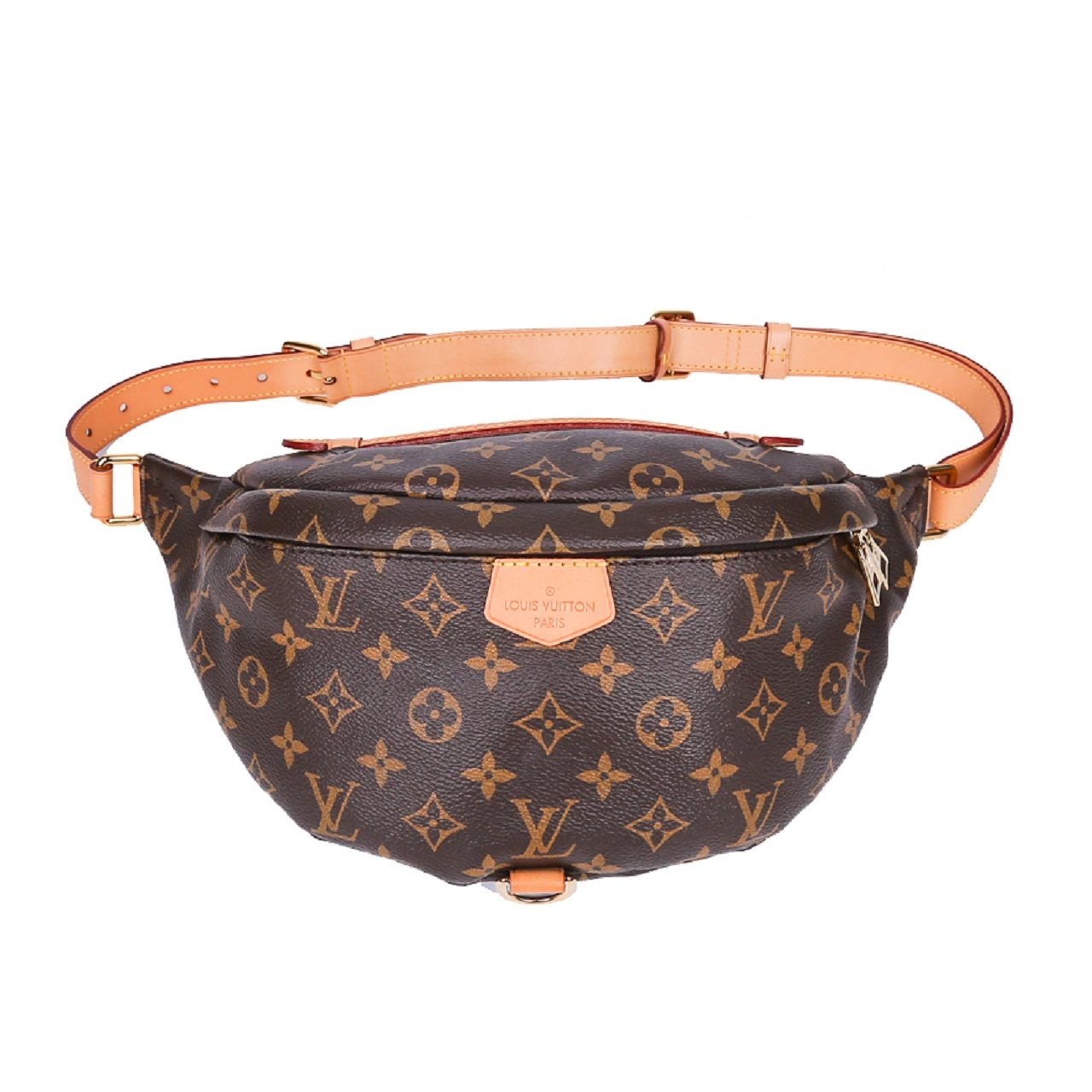 [品牌即刻拍][9.9新]路易威登lv中性老花bumbag中号胸包