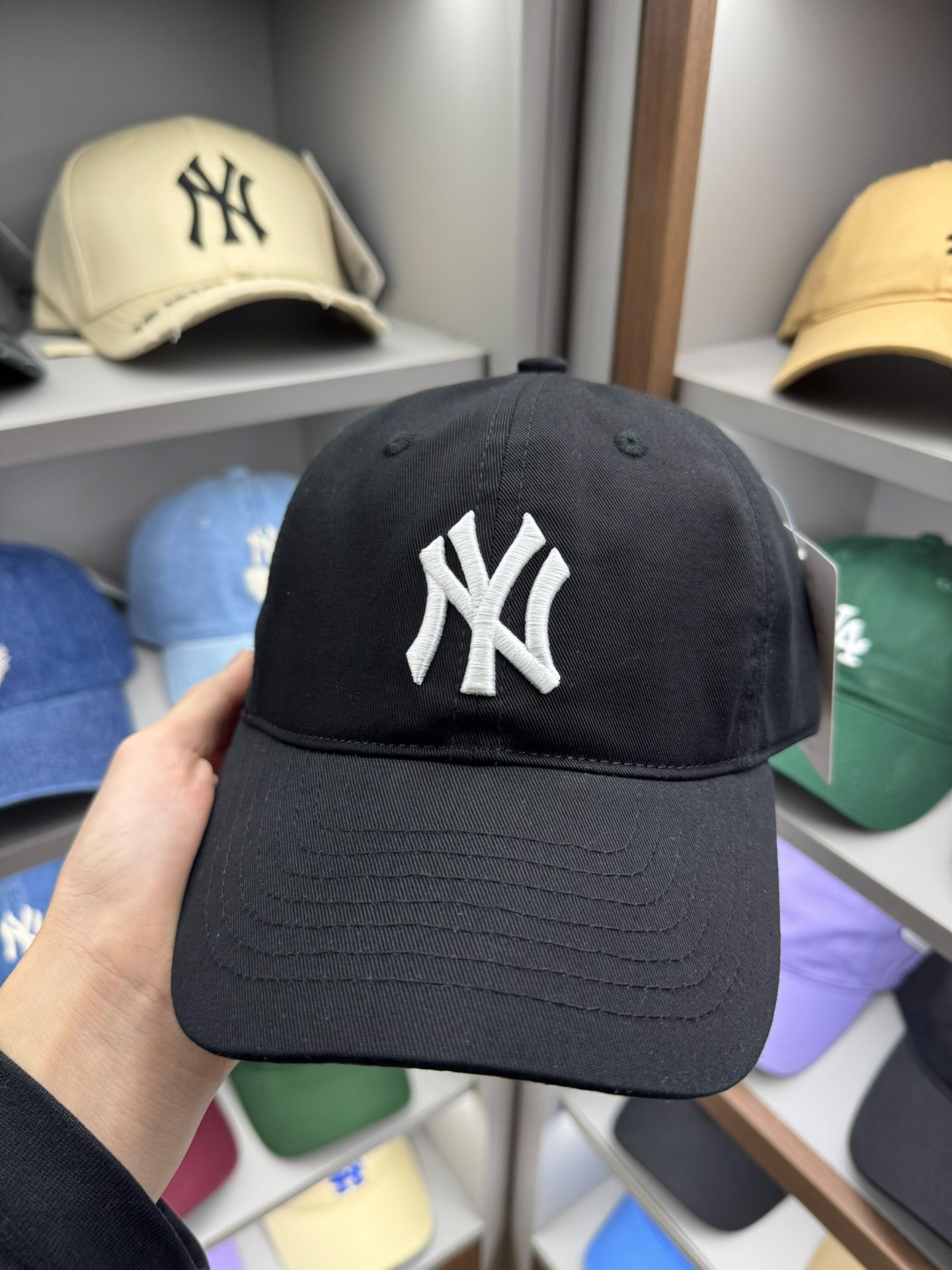 MLB帽子软顶大标NY运动LA休闲鸭舌帽棒球帽CP66  纽