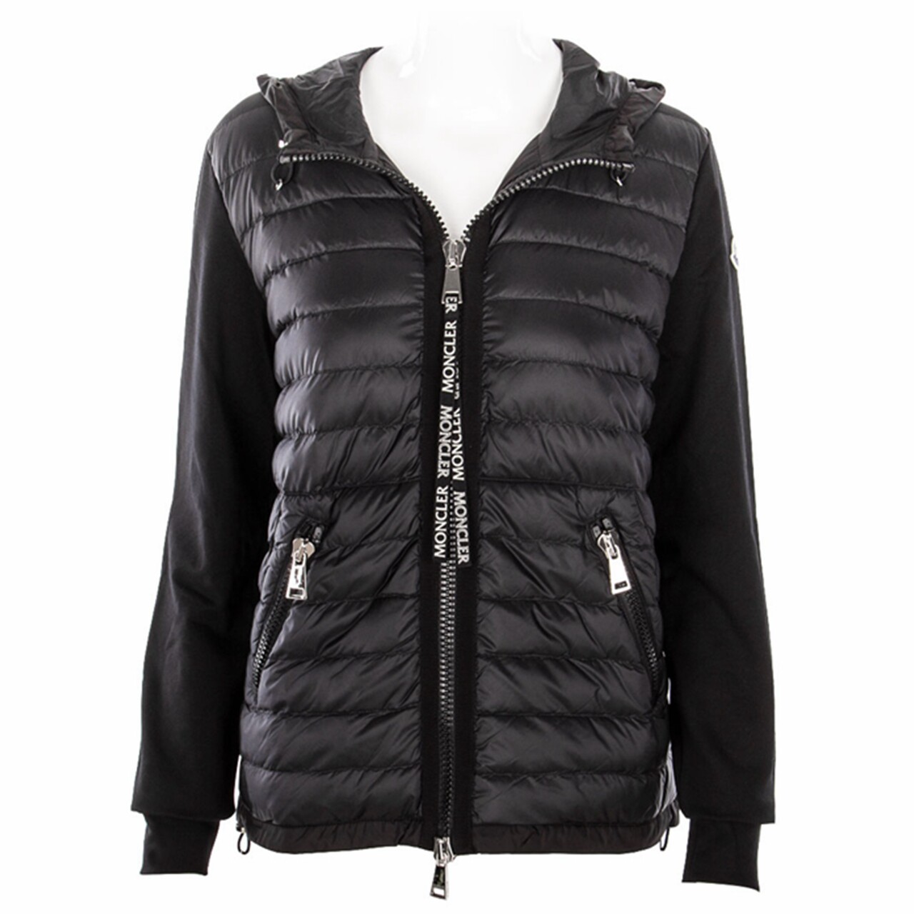 [9.9新]蒙克莱moncler女士s码羽绒拼接外套未使用