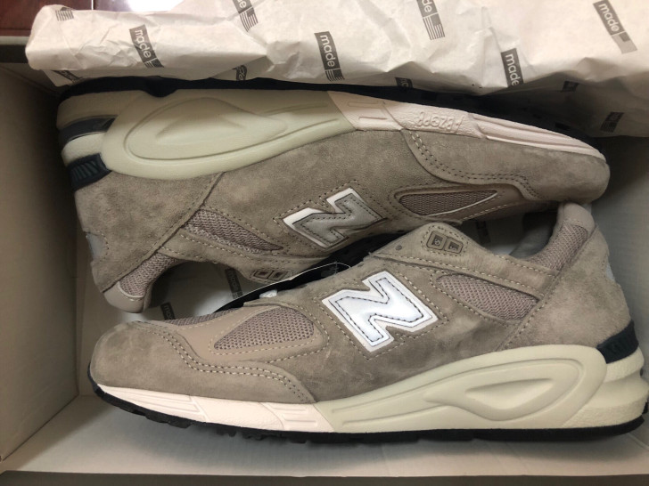 newbalanceM990N2元祖灰40.5码