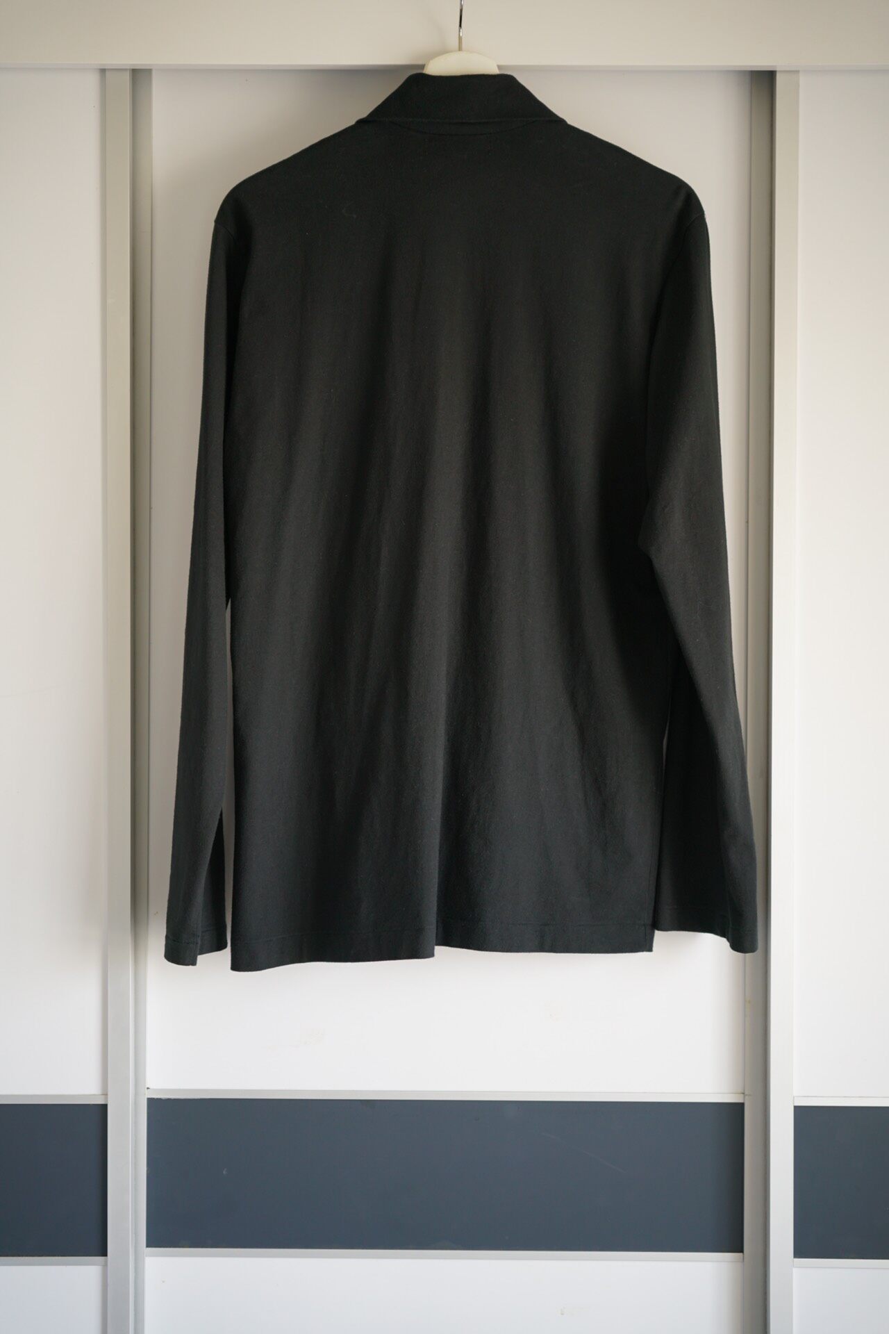 Yohji Yamamoto 07AW Twill Zip Shirt Jacket — front