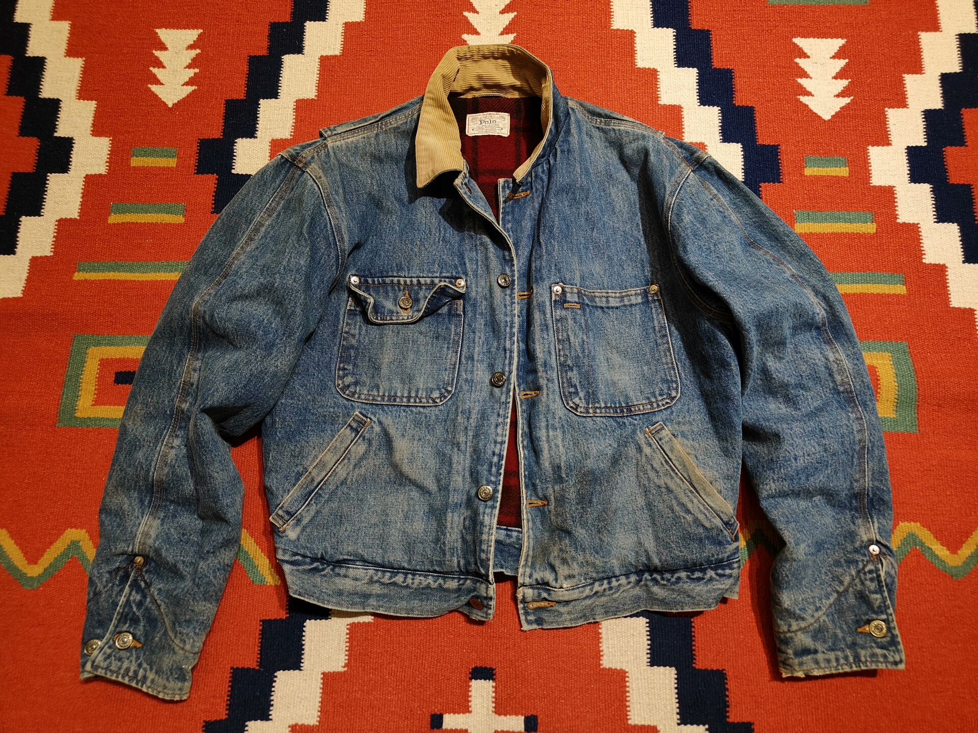 Vintage Polo Ralph Lauren Blue Denim Jacket