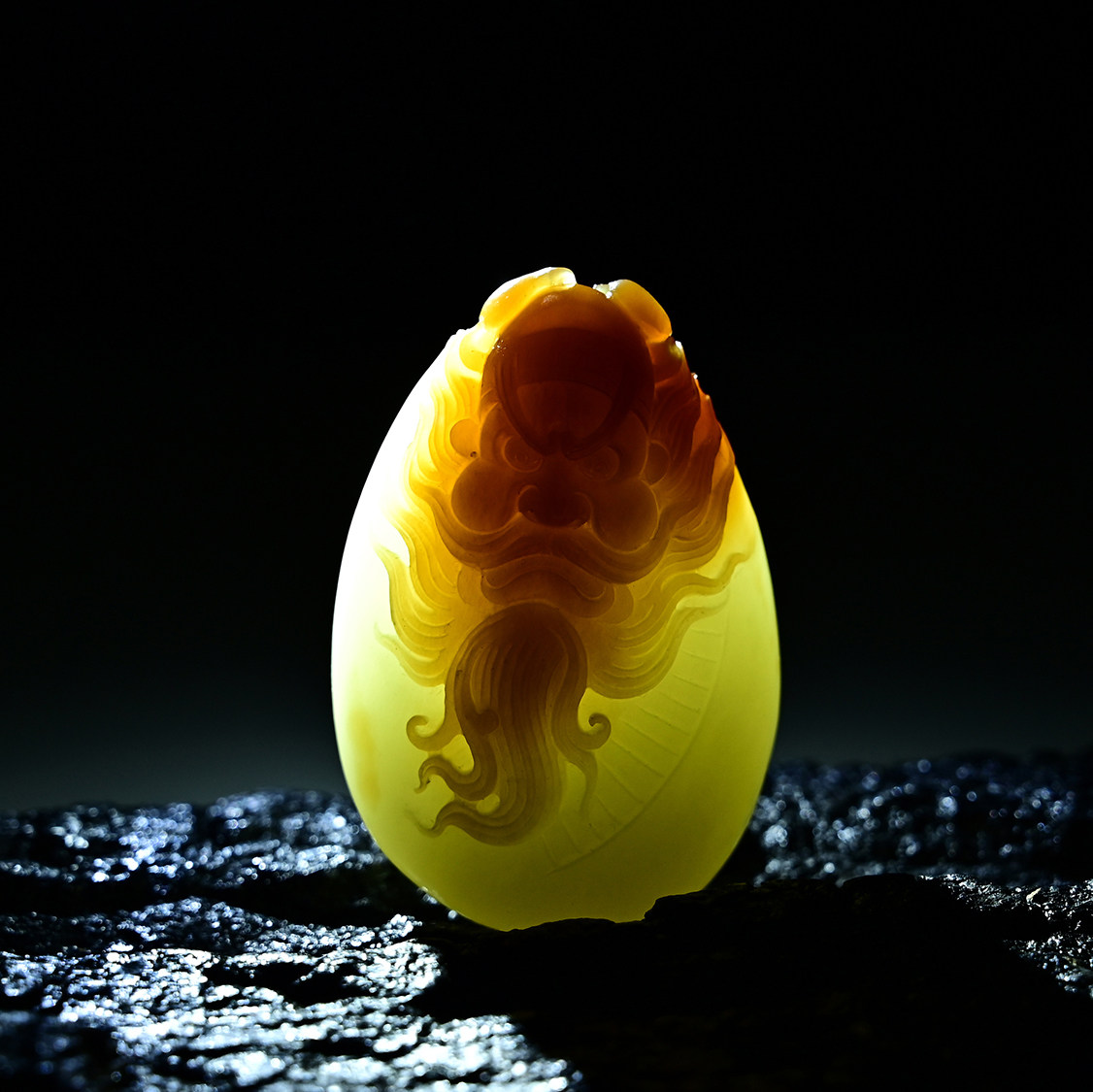 免保证金无底价参拍【钟馗】挂件中国玉雕大师工作室