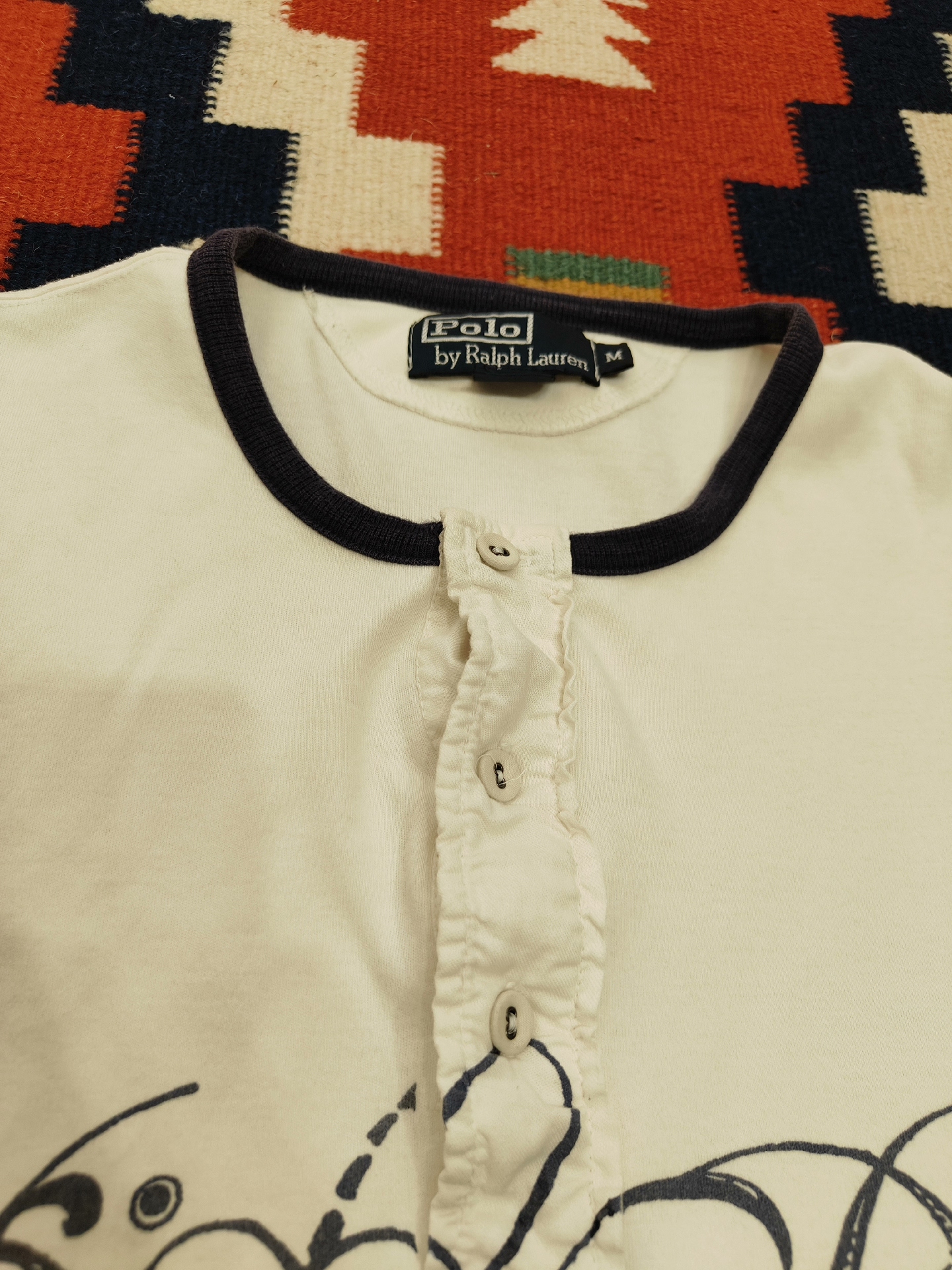 Polo Ralph Lauren RRL Short-Sleeve Henley — back