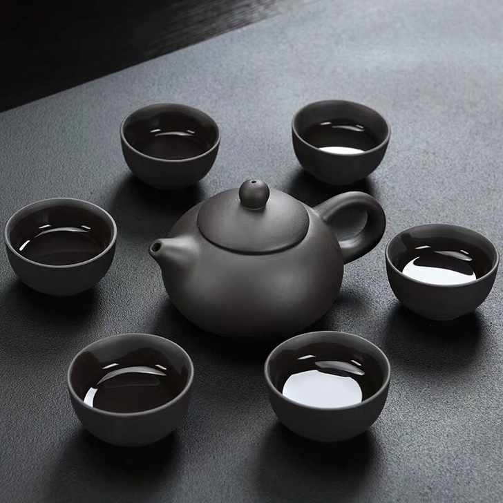 辉跃功夫茶具套装家用简约全自动茶壶茶道茶杯电热炉茶台实木茶盘