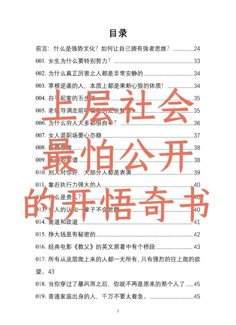 强势文化手册 PDF 非纸质书籍
