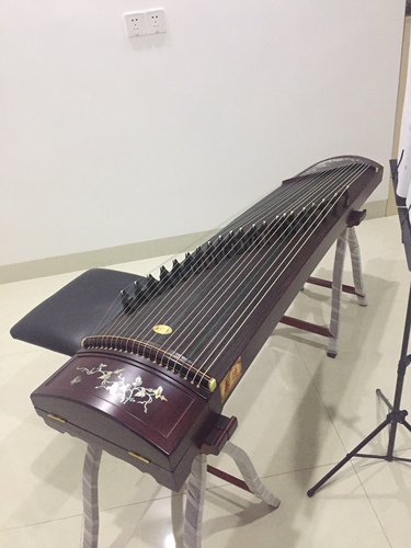 泰德乐器 成人专业演奏级考级古筝琴10级大古筝螺钿红木 扬州古筝