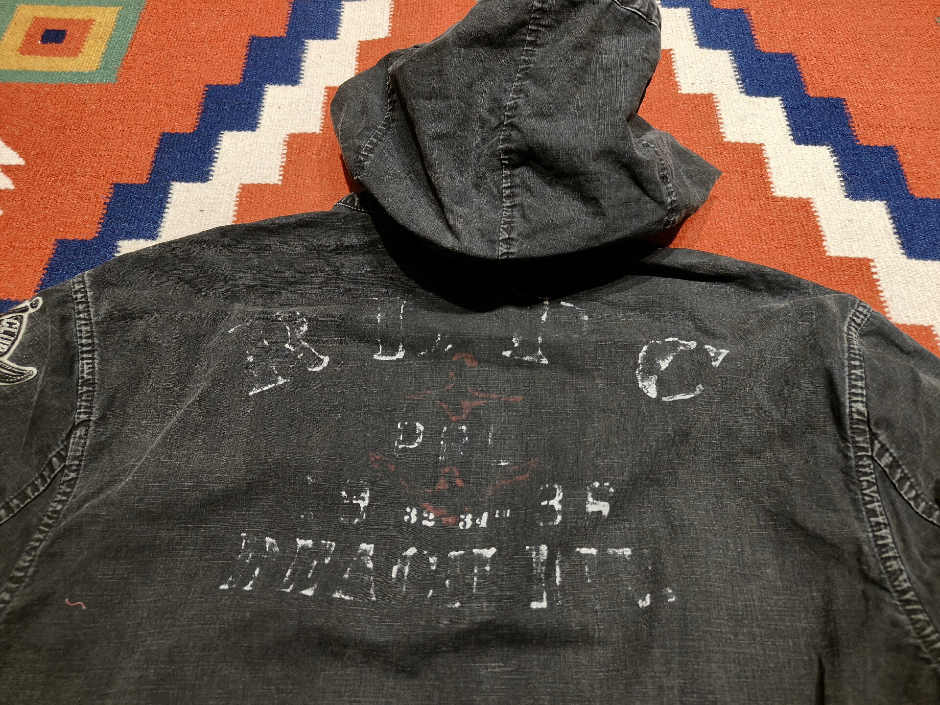 RRL Polo Ralph Lauren Hooded Jacket — back