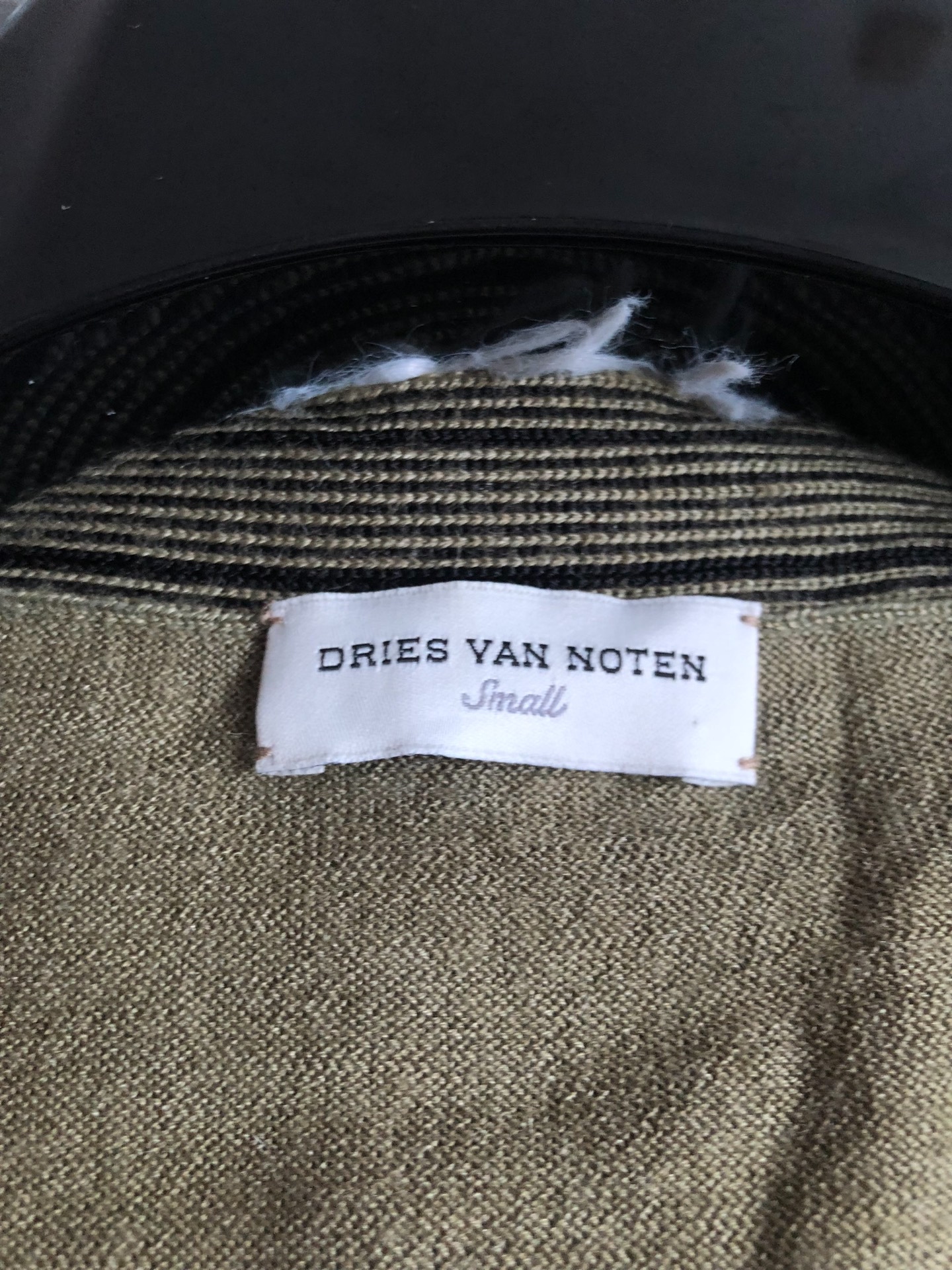 Dries Van Noten V-Neck Knitted Cardigan — front