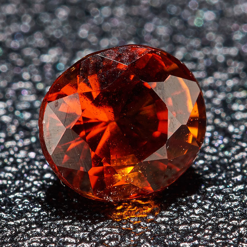 【一元起拍 无保留价】1.1克拉 芬达石裸石 火彩强 支持定制