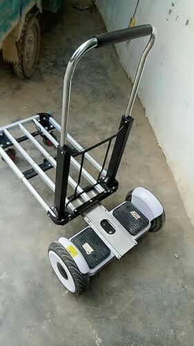 电动手推车周转车小型便携载货物流折叠快递超市锂电定制电瓶机场