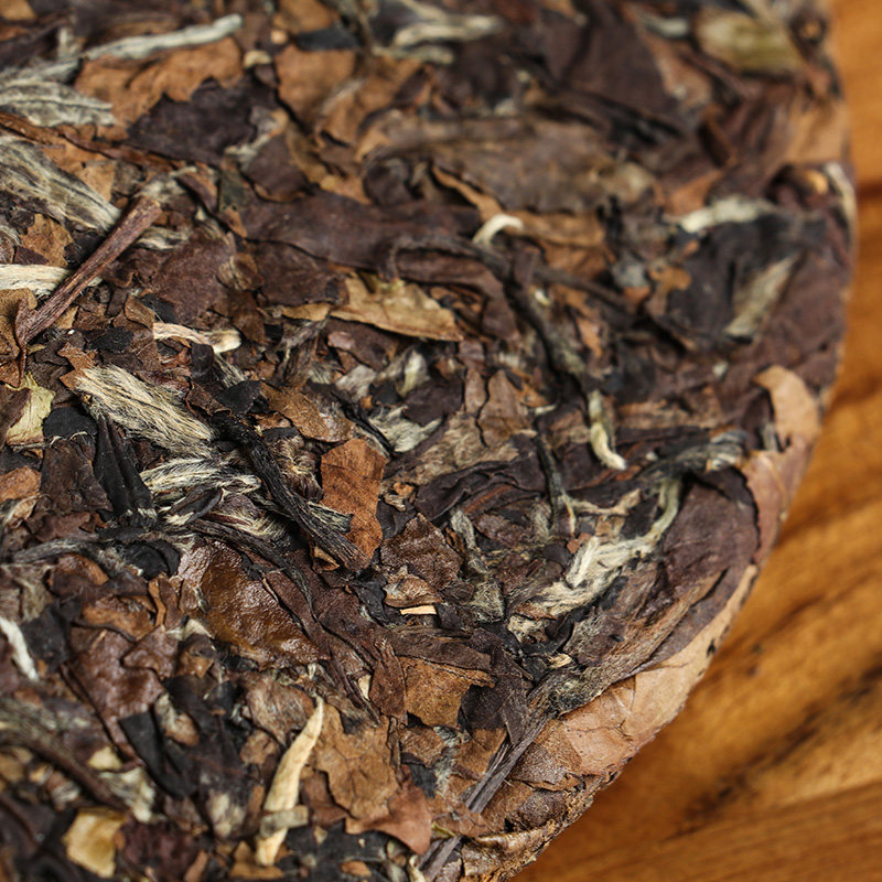 非遗技艺手工茶【5片/1750g】2008年高山老贡眉 福鼎珍品老白茶