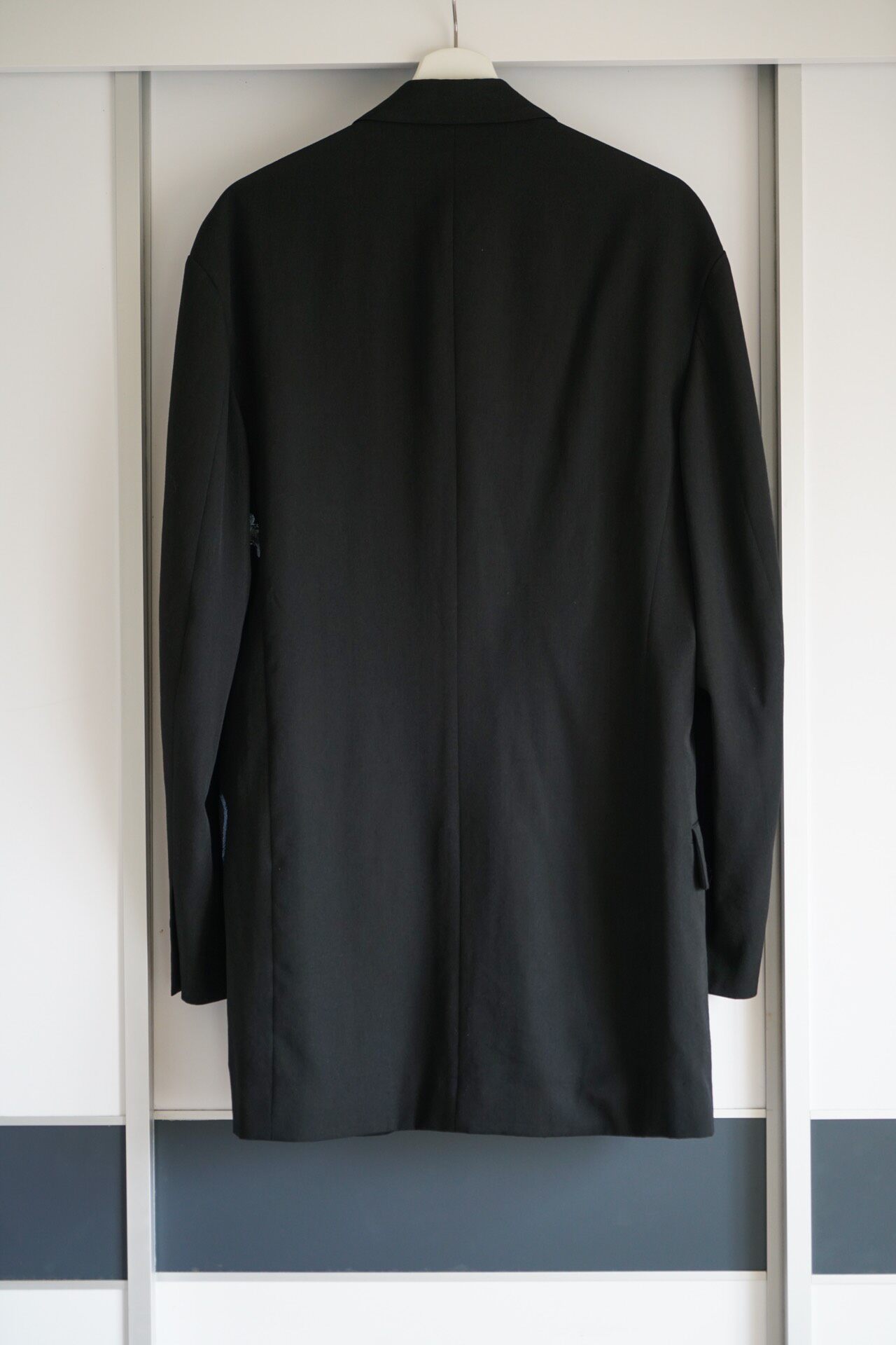 Yohji Yamamoto 17AW Worker Embroidery Suit — front