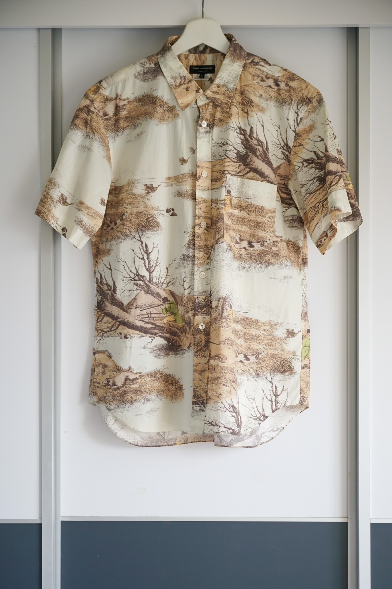 Comme des Garcons 16SS Oil Print Shirt