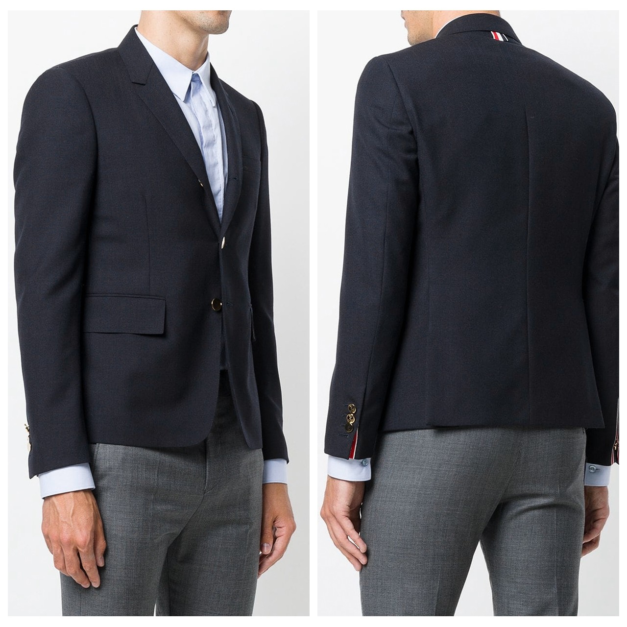 [9.9新]汤姆布朗thombrowne男士2码西装未使用*