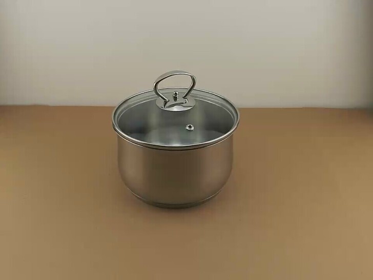 德国WMF18/10不锈钢料理碗304泡面蒸蛋家用吃饭碗电磁炉奶锅16cm