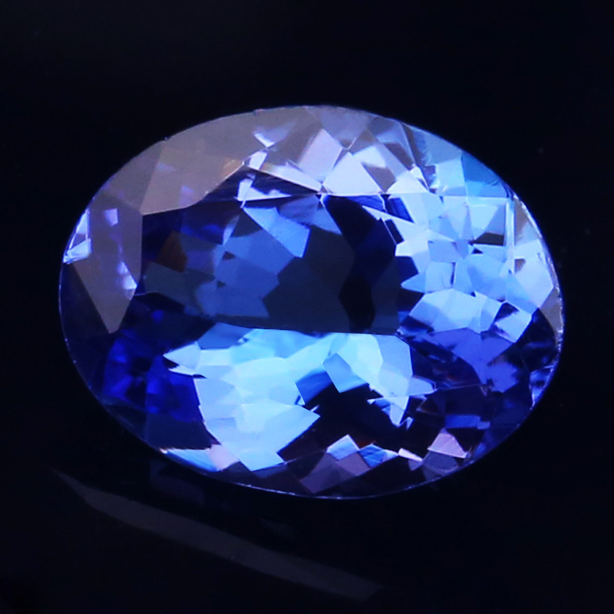 【ngstc】2.55ct馆藏全净坦桑石无伤无裂无杂梦想之蓝戒面裸石