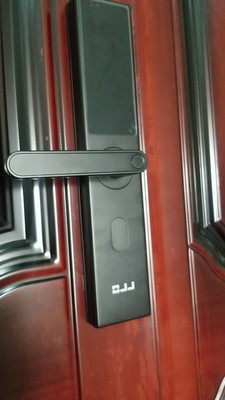 评测点评装修用三星指纹锁DR717怎么样，质量好不好呢？【点评吧】