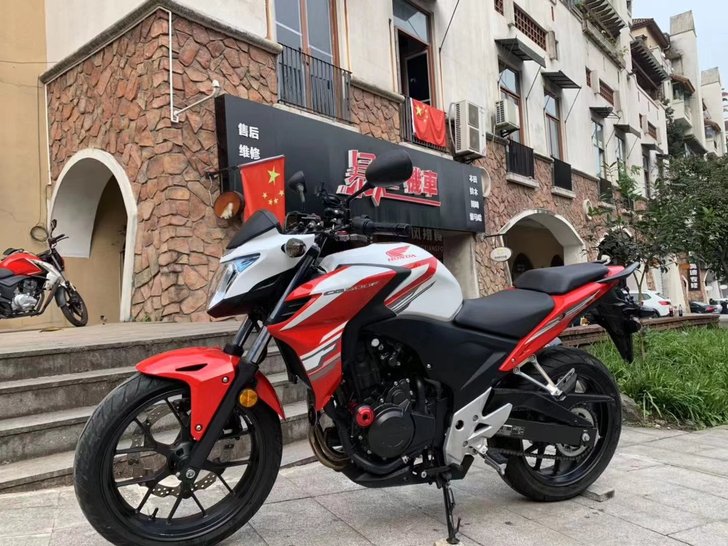 本田大茂cb500f，2500公里，车况实地看车，我说了不算