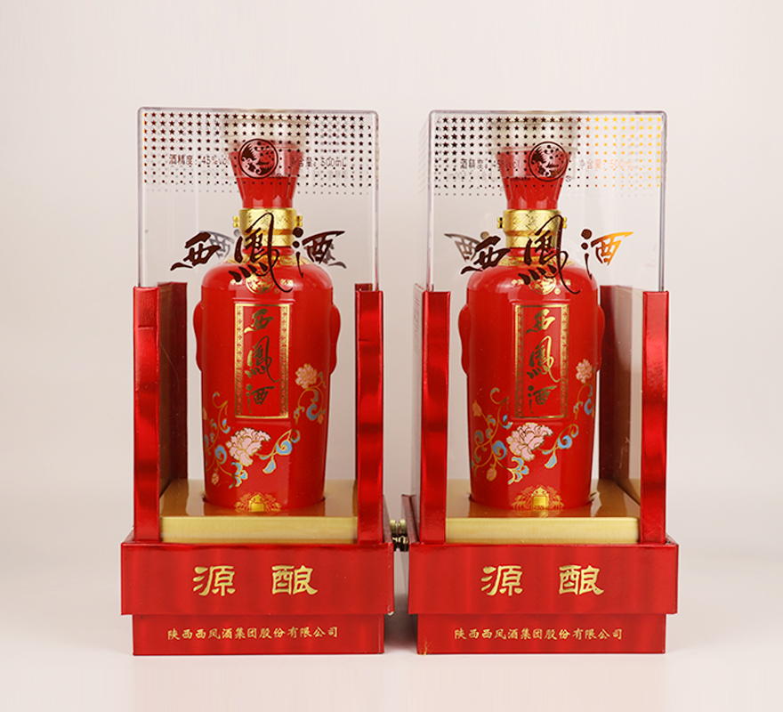 50b中华老字号源酿西凤酒 45度 500ml 1箱6瓶 13年白酒茅粉堂拍卖