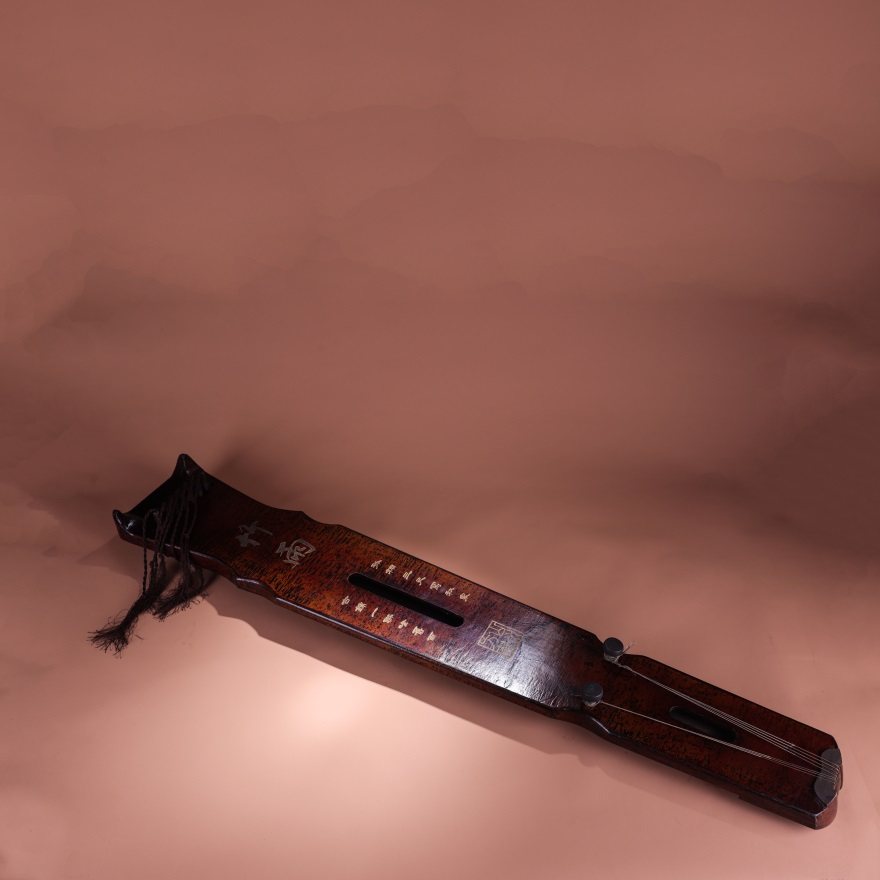 【太古遗音】 手工髹漆灵机式古琴(附琴套)b429