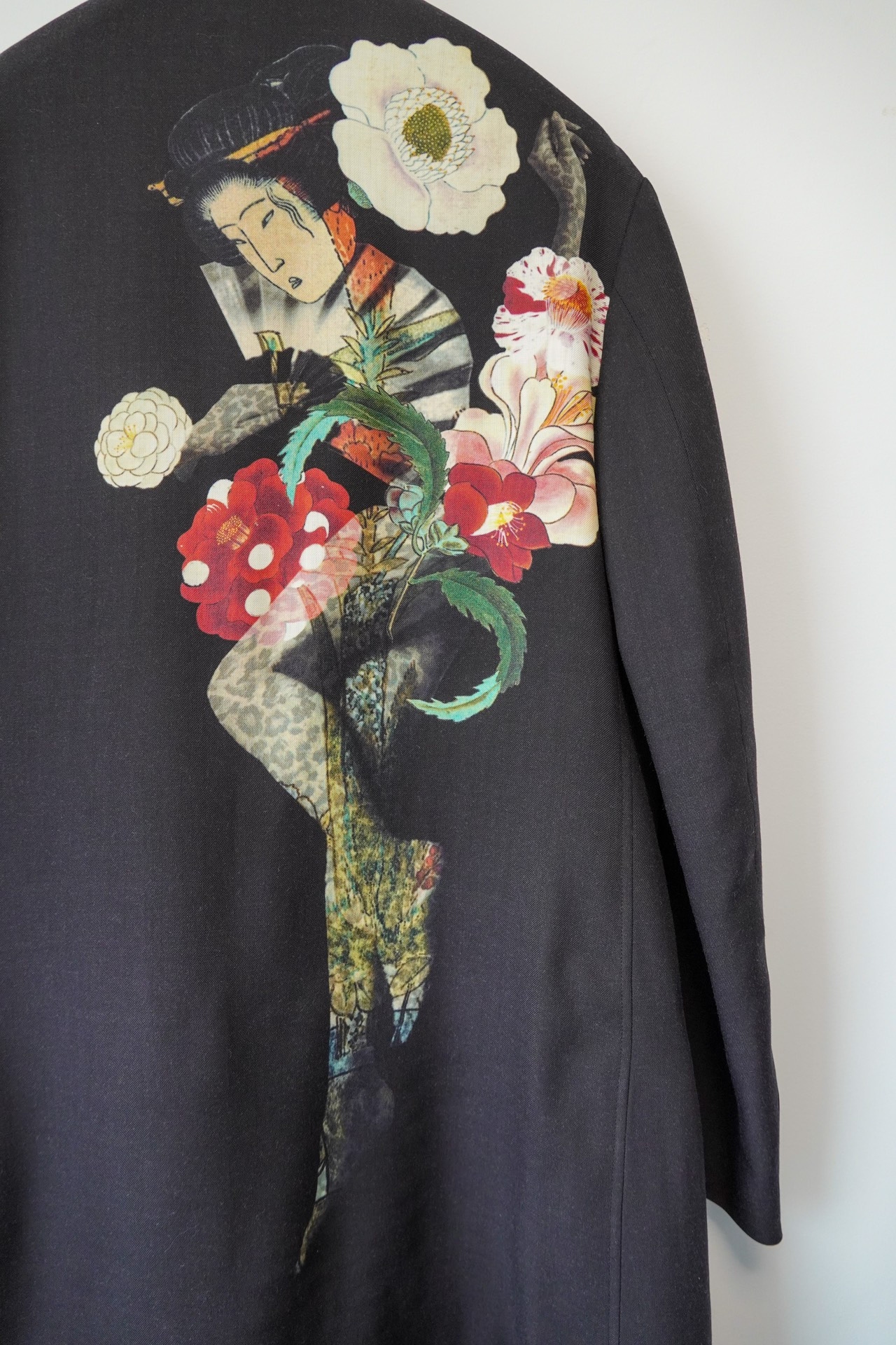 Yohji Yamamoto 2019SS Ukiyo-e Jacket — front