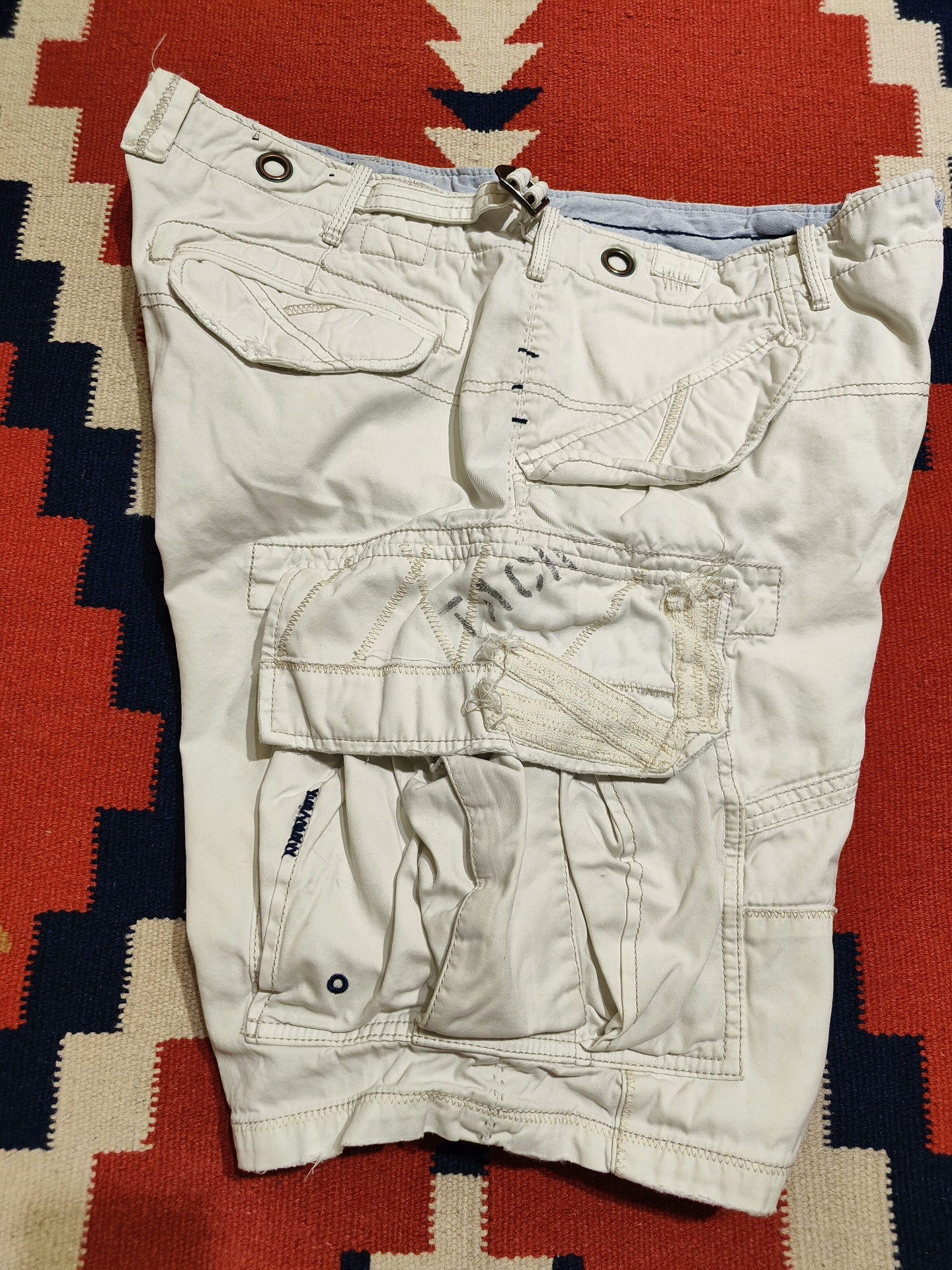 Ralph Lauren RRL Cargo Nautical Shorts — back