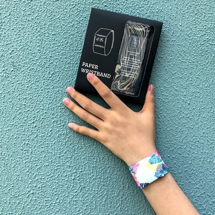 纸手表德国PaprWatch爆款LED手表纸质创意防水手表
