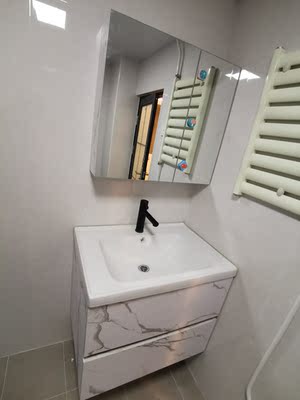 梦妃洗脸盆北欧浴室柜组合好吗?我最怕有问题退都难办