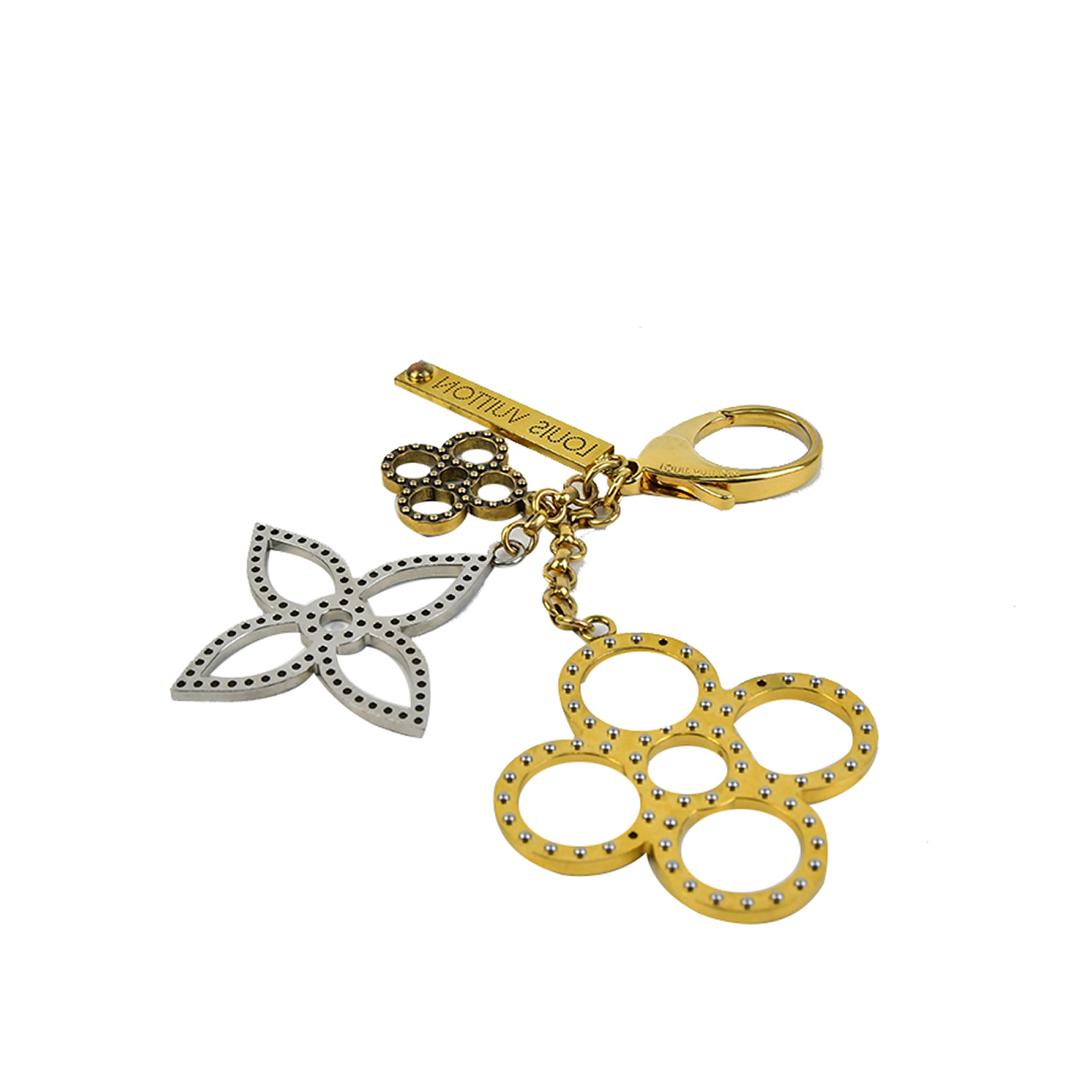 [二手9.5新]路易威登lv 三色花挂件 hzy0117