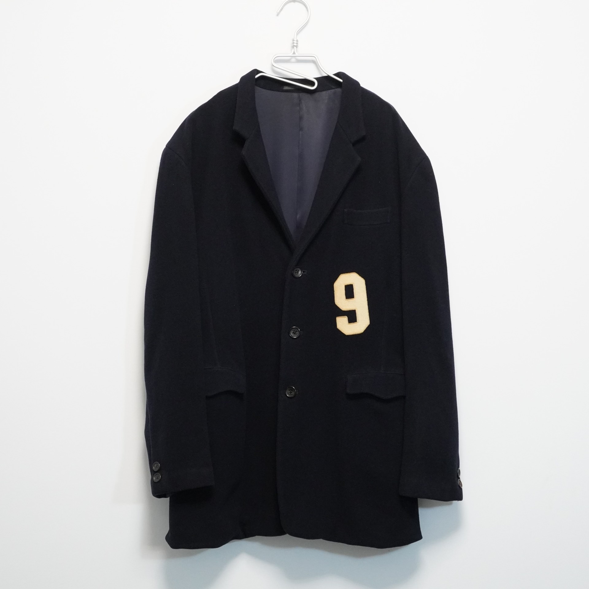 Yohji Yamamoto 87AW Black Wool Coat