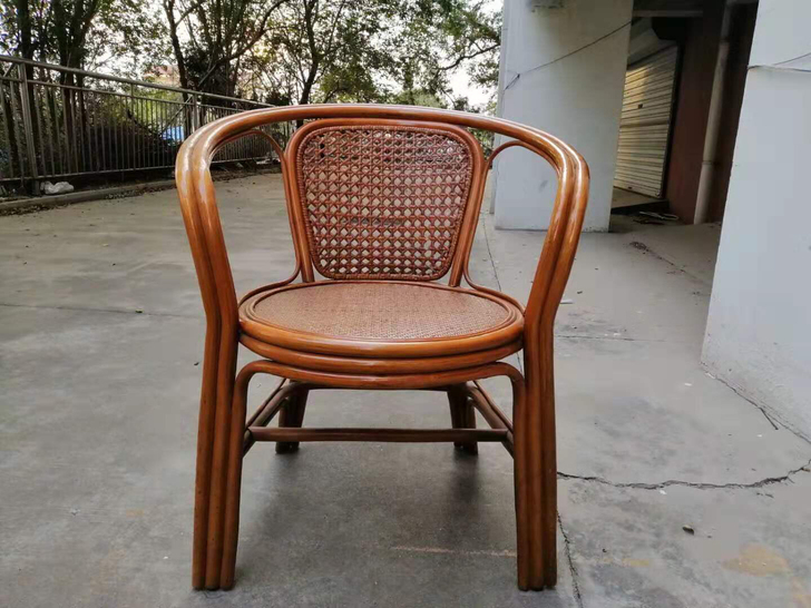 竹编藤椅椅子
