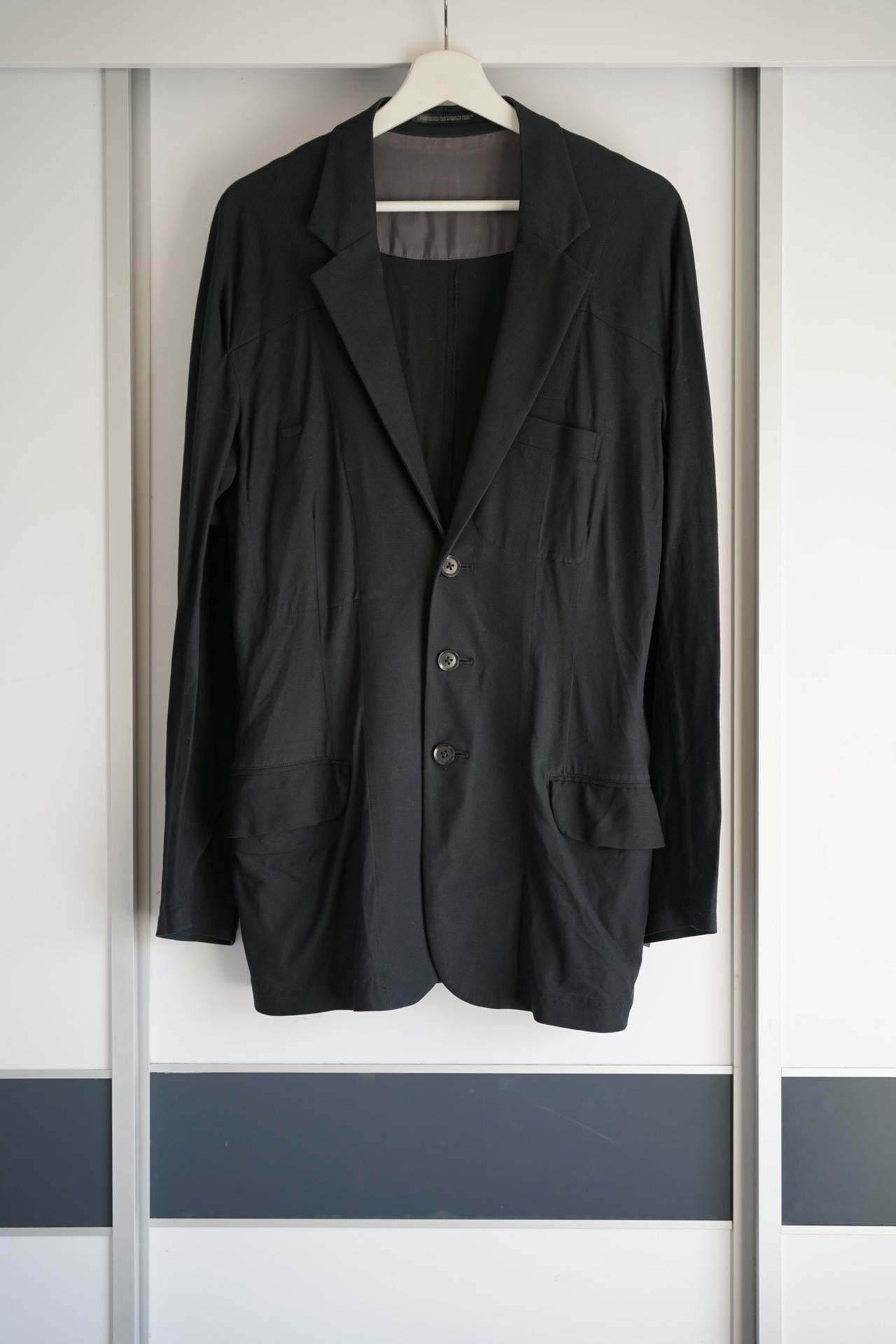 Yohji Yamamoto 14SS Raglan Cotton Blazer