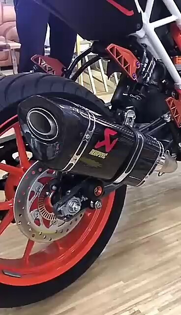 适用于摩托车DUKE250改装KTMRC125390中尾