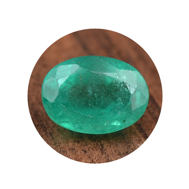 天然祖母绿裸石0.96ct绝美正绿可订戒指吊坠手链百搭cp