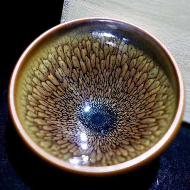 鹧鸪建盏 手工拉坯茶盏 喝茶杯功夫茶具茶道喝茶送礼杯子