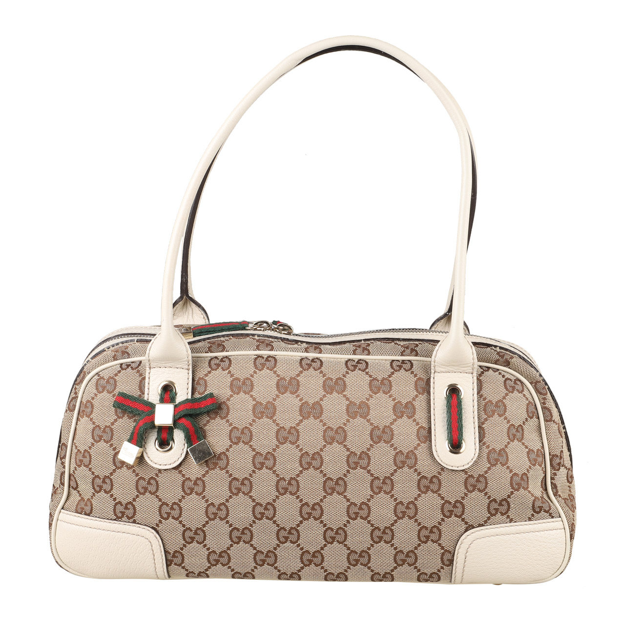 [9.5新]古奇gucci女士帆布手提包单肩包