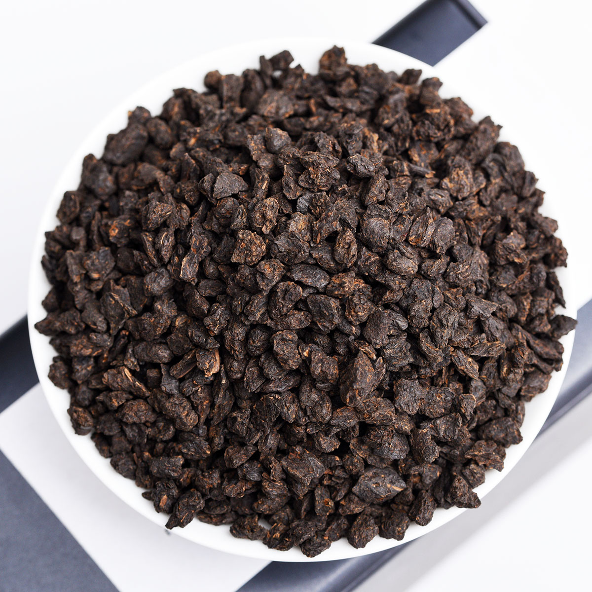 无保留价6罐 2019年 糯香碎银子 茶化石 精品普洱熟茶500g/罐